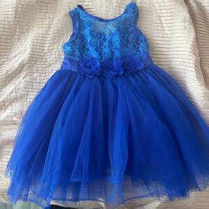 Toy Balloon Kids Blue Lace Dress